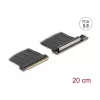 Karta rozszerzająca PCI Express 5.0 x16 DELOCK 81289, gniazdo x16, kabel 20 cm
