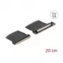 Karta rozszerzająca PCI Express 5.0 x16 DELOCK 81289, gniazdo x16, kabel 20 cm