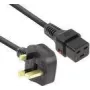 ACT Powercord UK male - C19 IEC Lock czarny 2 m PC1214 230V 16A