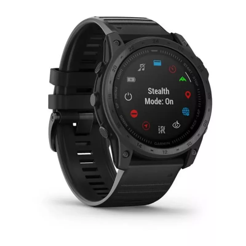 Garmin Tactix 7 3.56 cm (1.4) MIP 51 mm Cyfrowy 280 x 280 pikseli Ekran dotykowy Czarny Wi-Fi GPS (satelitarny)