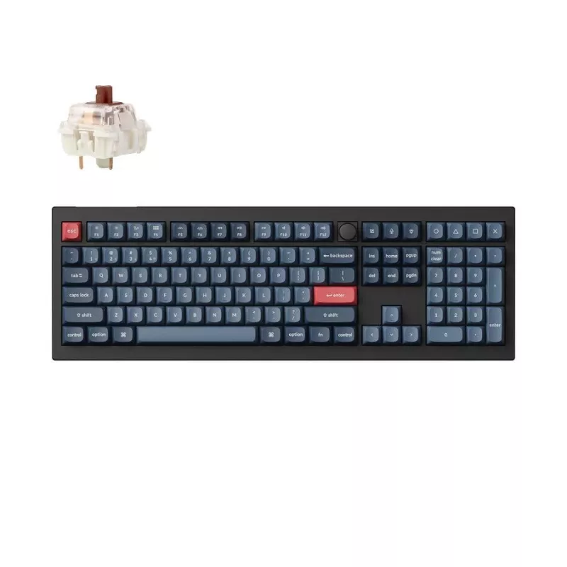 klawiatura Wrl V6 MAX/CARBON Czarny V6M-D3 Keychron
