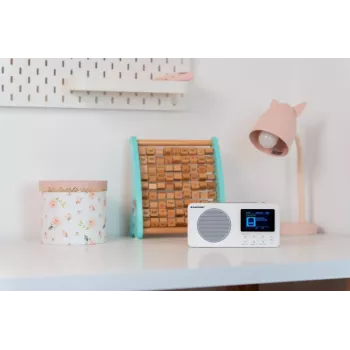 Blaupunkt DR6WH Przenośne radio Biały