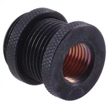 Alphacool 17069 - Mosiądz - chrom - Czarny - wąż miękki (PVC - Silikon - Neopren) - 31 mm - 24 mm - 46 g (17069)