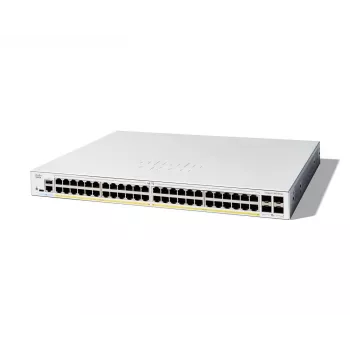 Przełącznik zarządzalny Cisco Catalyst 1300-48P-4X 48 portów GE PoE 4x10GE SFP+
