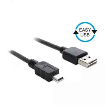 Kabel USB DeLOCK 0.5m USB2.0-A USB2.0 Mini-B