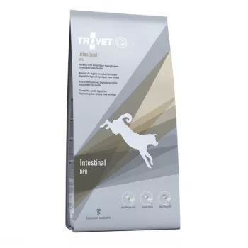 Sucha karma dla psa TROVET Hypoallergenic Intestinal DPD kaczka 10 kg, pełnoporcjowa karma weterynaryjna, 22% białka, 16% tłuszczu