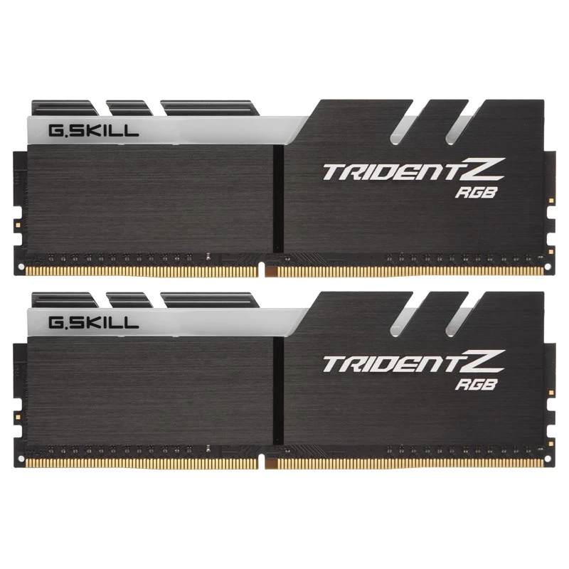 Moduł RAM do komputera stacjonarnego G.SKILL DDR4 16 GB (2x8GB) 3200 MHz, 288-pin DIMM, 1,35 V, radiator, RGB, dwukanałowy