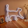 Dekoracyjne światło w stylu neonu MANTA SNL70WH Style Neon Lights CAT 2 białe 70 cm