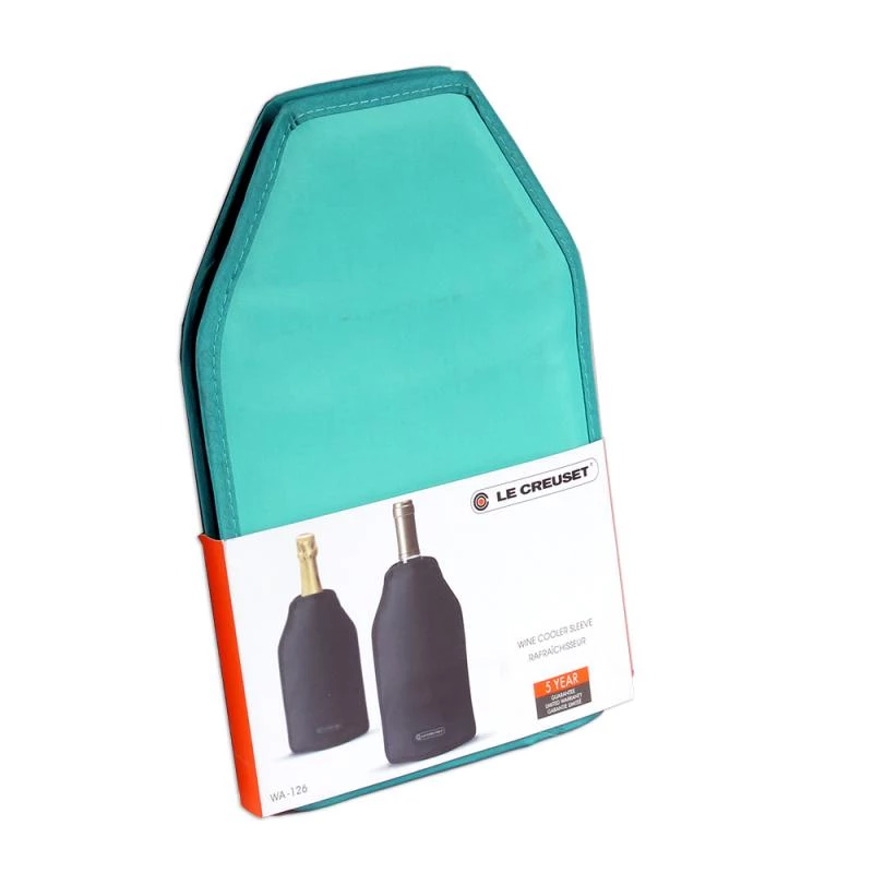 Le Creuset WA-126 Active Wine Cooler Sleeve - Caribbean Niebieski