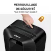 Powershred LX70 | Czarny | 18 L | Niszczenie kart kredytowych | dB | Obsługa papieru standard/wyjście 11 arkuszy na przejście | Niszczarka krzyżowa | Gwarancja 24 miesiące