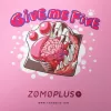 ZOMOPLUS Give Me Five gamingowa podkładka pod mysz, 500x420mm - różowa