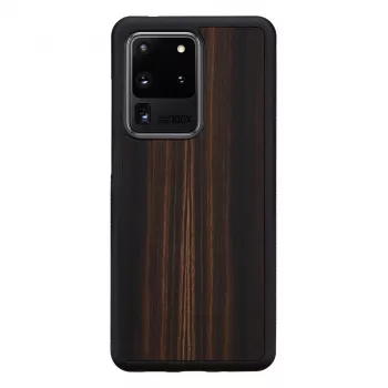 Etui na telefon man and wood Galaxy S20 Ultra hebanowa czerń — ochronna obudowa smartfona