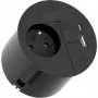 Listwa zasilająca Bachmann 938.202 — 1x UTE, 1x USB A/C 22W, 1x KBD, kabel 2,0 m, wtyczka CEE7/7