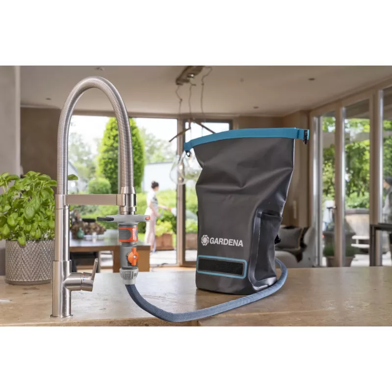 Gardena Liano wąż ogrodowy 10 m PVC Czarny Szary Naziemny