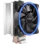 Chłodzenie procesora PCCOOLER GI-X4 V2 120mm niebieskie — chłodzenie powietrzne, pojedynczy wentylator, kompatybilne ze standardowymi gniazdami PC