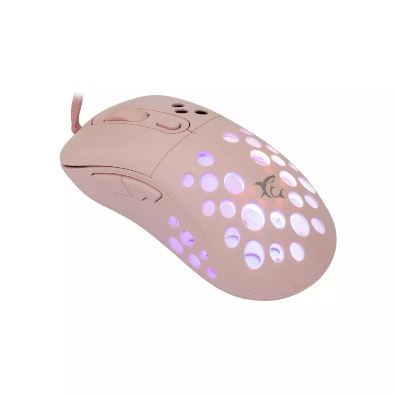 Mysz White Shark GM-5013 Azrael Różowa USB