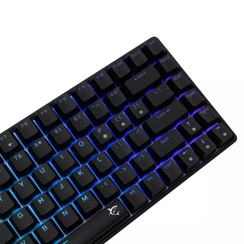 Klawiatura mechaniczna White Shark GK-005121 z podświetleniem RGB i przełącznikami niebieski