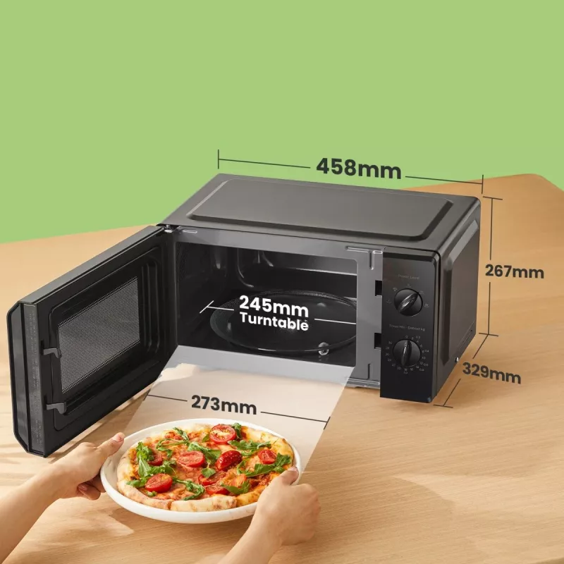 Toshiba MM2EM20PF Kuchenka mikrofalowa z wykończeniem lustrzanym czarna