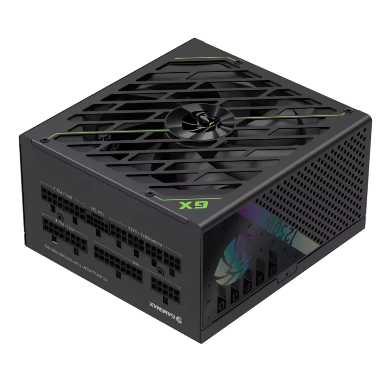 Zasilacz Gamemax, 80 PLUS, Gold | GX PRO 1250G | 1250 W | W pełni modułowy