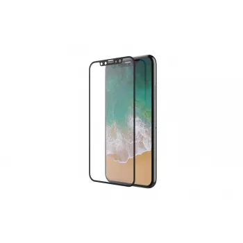 Hartowane szkło ochronne Devia do iPhone XS / X 5,8 cala czarne