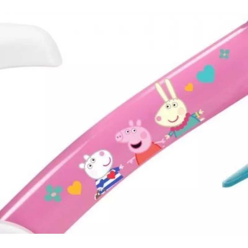 Rower dziecięcy Toimsa model 1195 Peppa Pig 12 cali różowy — 12-calowe koło, rower dziecięcy