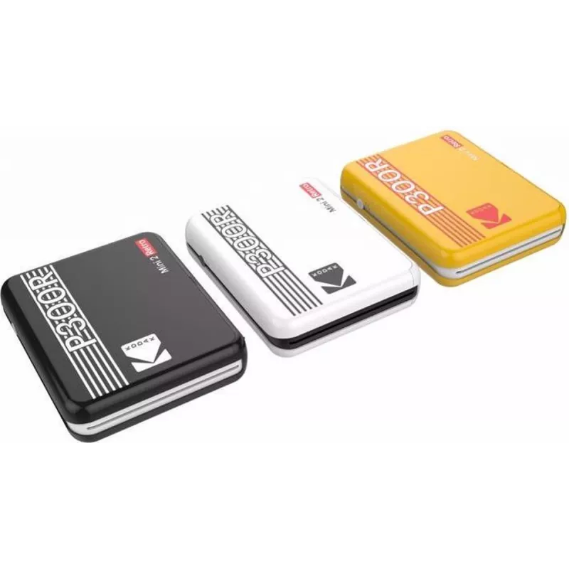 Drukarka Kodak Mini 3 Square Retro Pass Photo Printing Technology Żółta