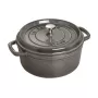Staub Cocotte 3,8 L Okrągłe żeliwne naczynie do zapiekania