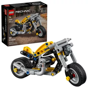 LEGO TECHNIC 42225 Żółty Motocykl