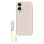 Apple Beats Etui iPhone 17 z podstawką, MagSafe i sterowaniem aparatem, Limestone, MGTL4LL/A