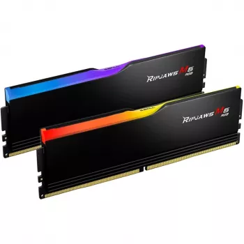 DIMM 48 GB DDR5-6000 (2x 24 GB) Dual-Kit, pamięć czarna, F5-6000J3036F24GX2-RM5RK, Ripjaws M5 RGB, INTEL XMP