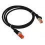 AVIZIO KKS6CZA1.0 kabel sieciowy Czarny 1 m Cat6 F/UTP (FTP)