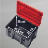Walizka twarda Einhell E-Case M Czarno-Czerwona 2,85 kg