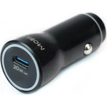 Ładowarka Mobilis Energia - 20W samochodowa - 1 USB C - miękka torebka (020016)