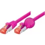 Tecline 71501P Kabel krosowy Ethernet magenta