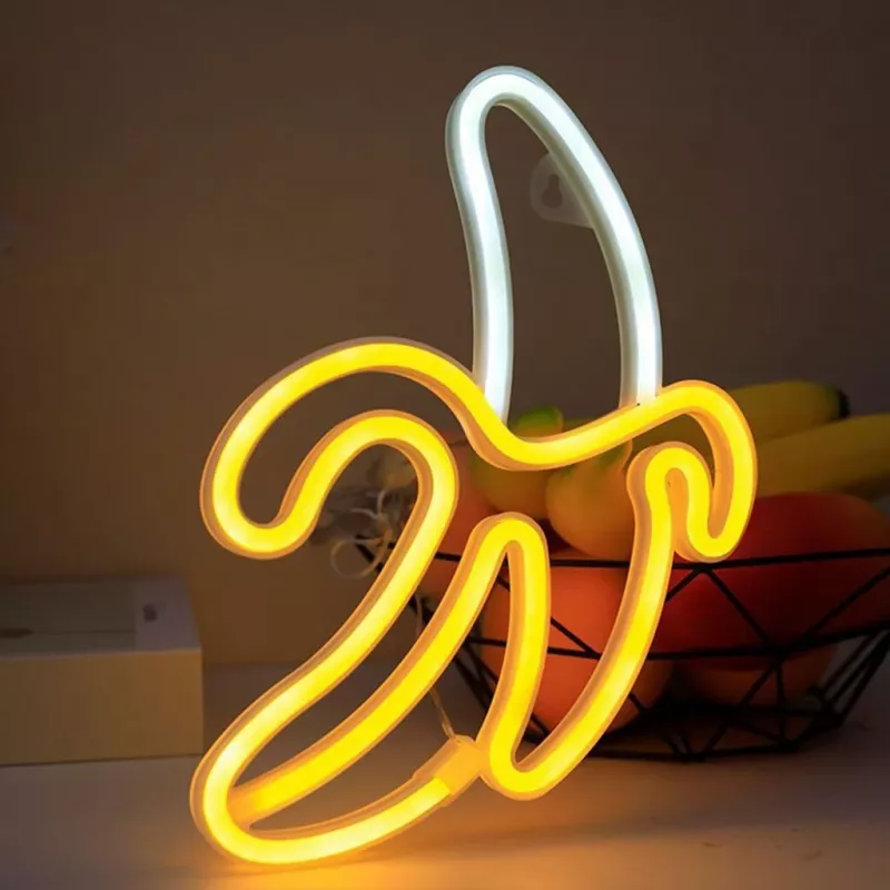 Dekoracyjne neonowe światło MANTA SNL01WHT — jasny kolorowy design, oświetlenie akcentujące do montażu na ścianie