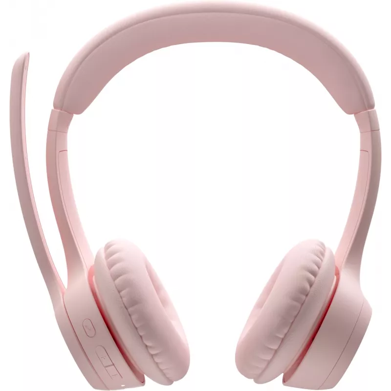 Logitech 981-001412 słuchawki/zestaw słuchawkowy Bezprzewodowe pałąkowe Biuro/Centrum telefoniczne Bluetooth Różowy