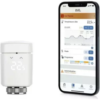 EVE Thermo 2-pack - Podłączony zawór grzejnikowy dla Apple HomeKit