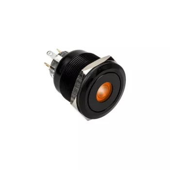 DimasTech PD220 wandaloodporny przycisk 25 mm Czarnyline Dot RGB