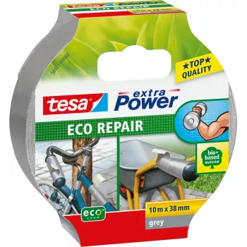 Taśma TESA ECO REPAIR 10 m włókno-guma szara