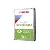 Toshiba S300 Surveillance 3.5 Wewnętrzny dysk twardy SATA 6GB/s - 6TB, 5400RPM