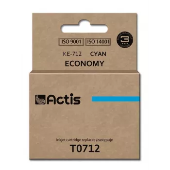 Tusz Actis KE-712 (zamiennik Epson T0712, T0892, T1002; Standard; 13,5 ml; cyjan)