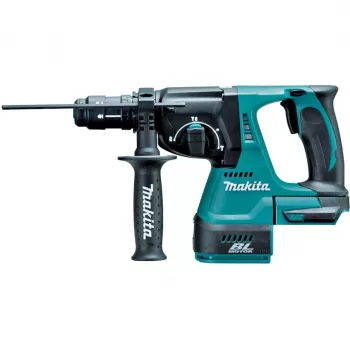 Młotowiertarka Makita DHR243Z — 18V bezprzewodowa, SDS, energia udaru 2 J, 3,4 kg, 950 obr./min, 4700 udarów/min