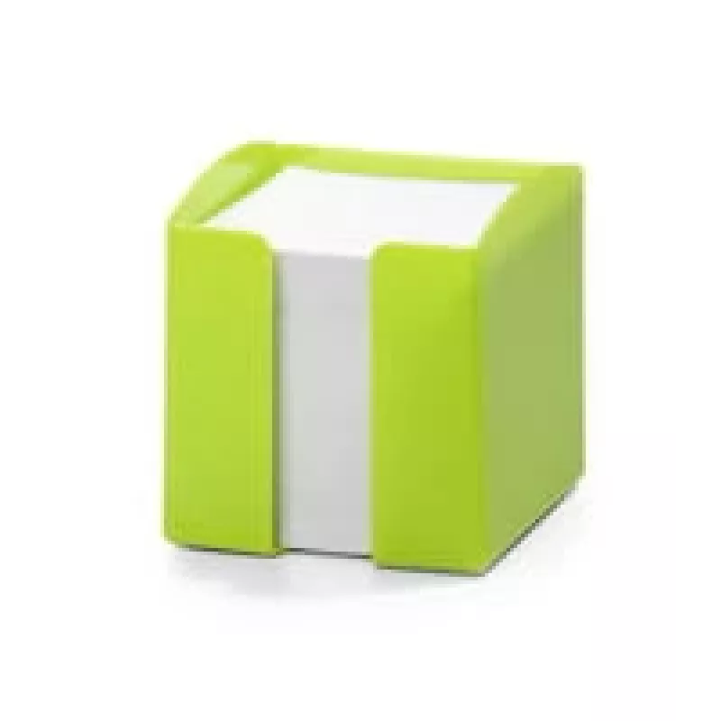 Kwadratowy zielony blok Durable TREND 105x100x100 mm