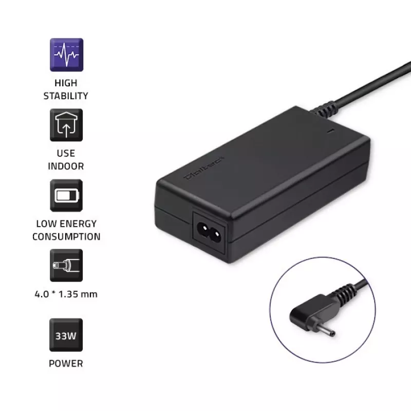 Zasilacz do ASUS 33W | 19V | 1,75A | 4,0 * 1,35 | + kabel zasilający