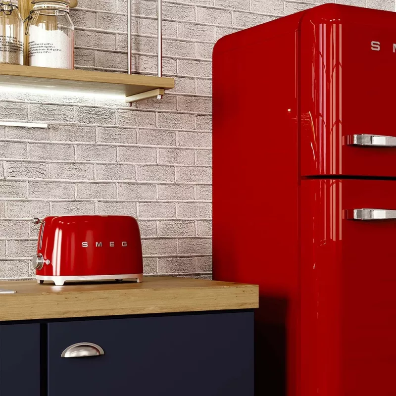 Toster Smeg 50's Style TSF01RDEU Czerwony