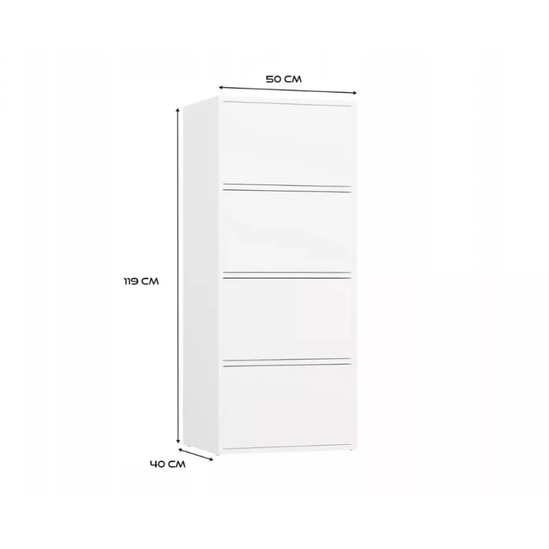 ALMA biały komoda