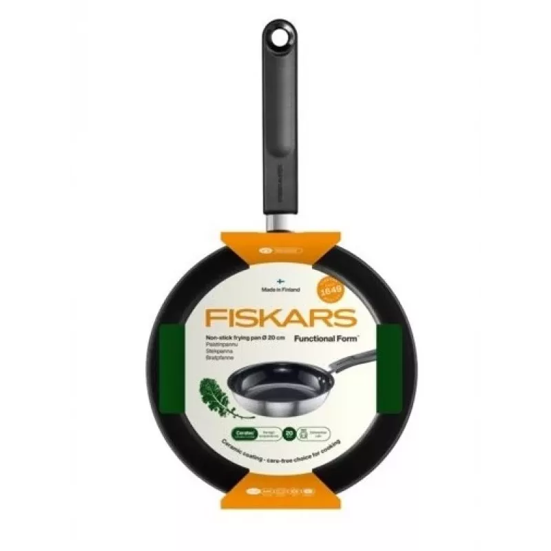 Fiskars 1072249 patelnia Gourmet patelnia Okrągła