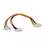 ROLINE - Kabel zasilający - wewnętrzne zasilanie, 4-pin (M)