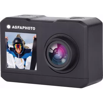 AgfaPhoto Action Cam Kamera sportowa 16 MP 2K Ultra HD CMOS Wi-Fi 58 g (AC7000BK)