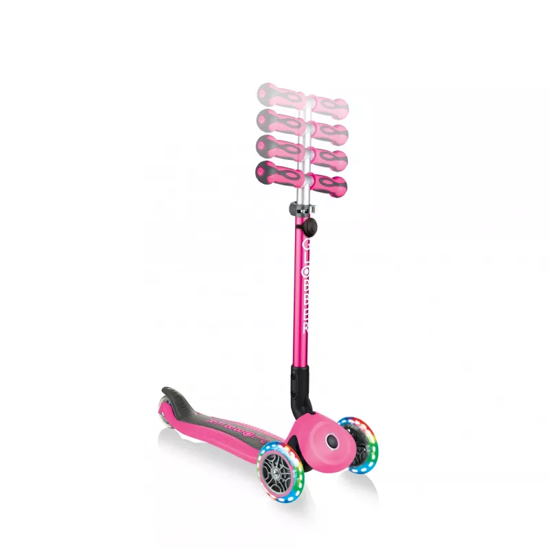Globber | Hulajnoga | Różowa | Hulajnoga Go Up Deluxe Lights